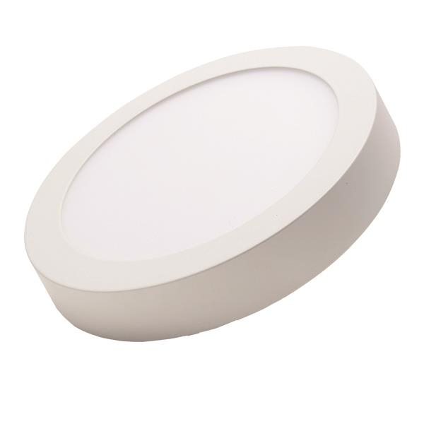 ΦΩΤΙΣΤΙΚΟ ΕΞΩΤΕΡΙΚΟ LED SLIM 24W 4000K Φ225 ΛΕΥΚΟ PLUS