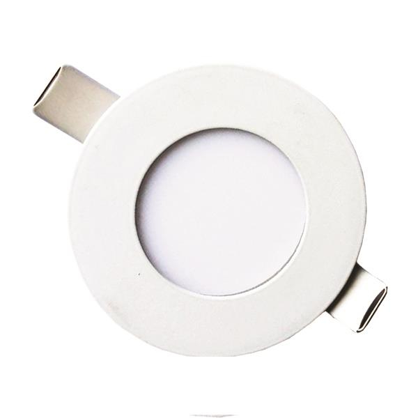 ΦΩΤΙΣΤΙΚΟ ΧΩΝΕΥΤΟ LED SLIM 3W 6500K Φ85 ΛΕΥΚΟ PLUS