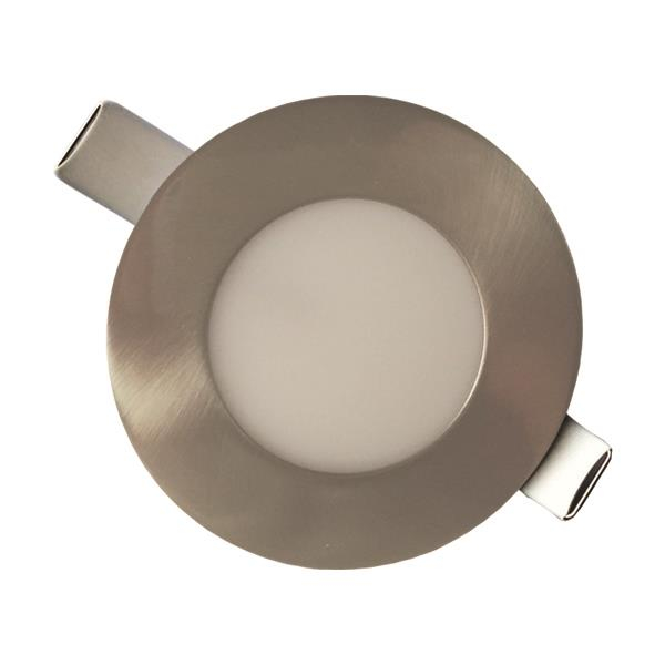ΦΩΤΙΣΤΙΚΟ ΧΩΝΕΥΤΟ LED SLIM 3W 4000K Φ85 ΣΑΤΙΝΕ PLUS