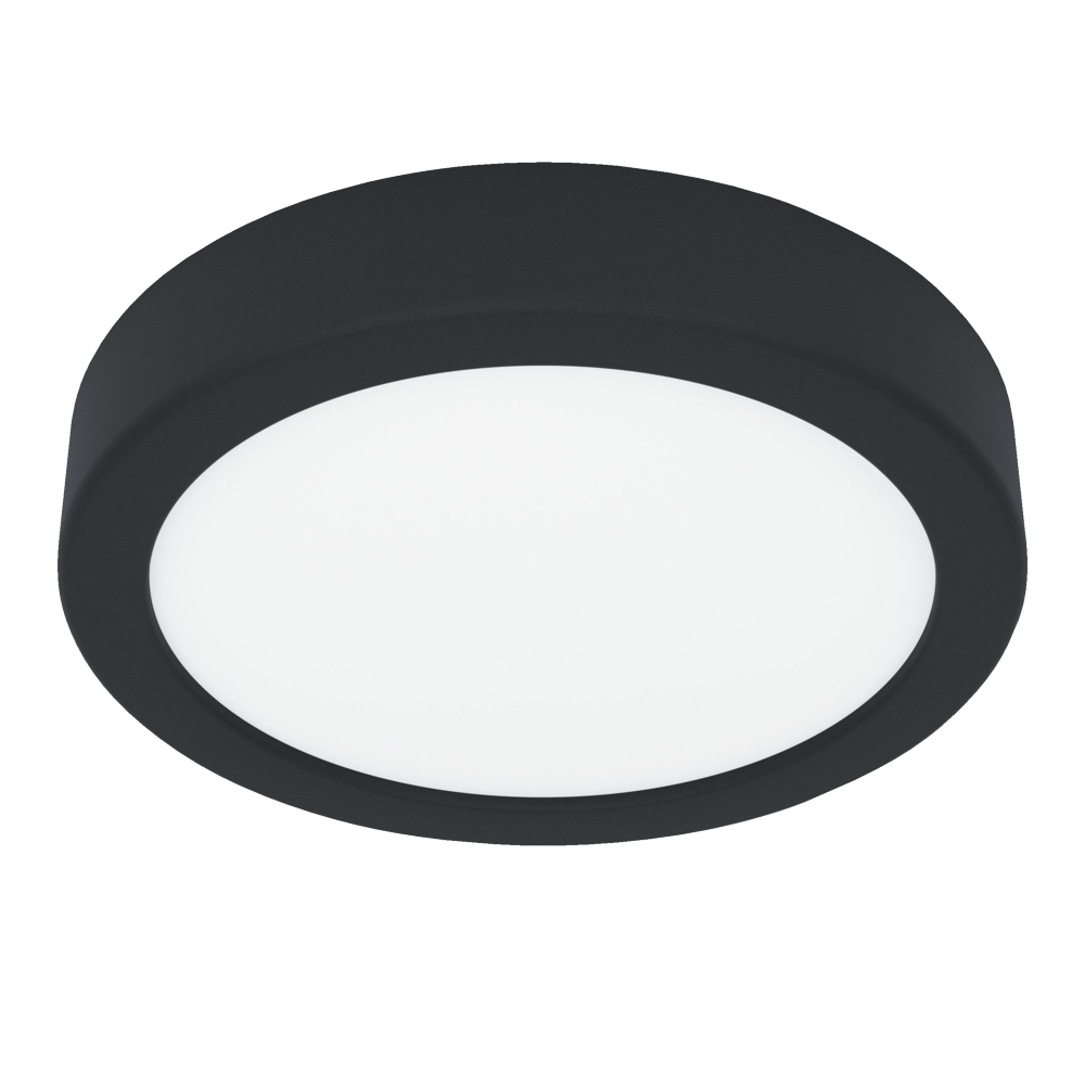 ΦΩΤΙΣΤΙΚΟ ΟΡΟΦΗΣ LED SLIM 24W 3CCT Φ30 ΜΑΥΡΟ PLUS