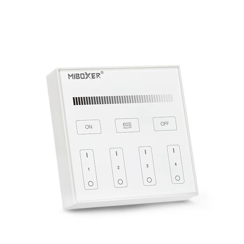 ΑΣΥΡΜΑΤΟ ΧΕΙΡΙΣΤΗΡΙΟ ΤΟΙΧΟΥ RF DIMMER ΕΞΩΤΕΡΙIKO ΤΕΤΡΑΓΩΝΟ 4 ΚΑΝΑΛΙΑ ΓΙΑ ΜΟΝΟΧΡΩΜΗ