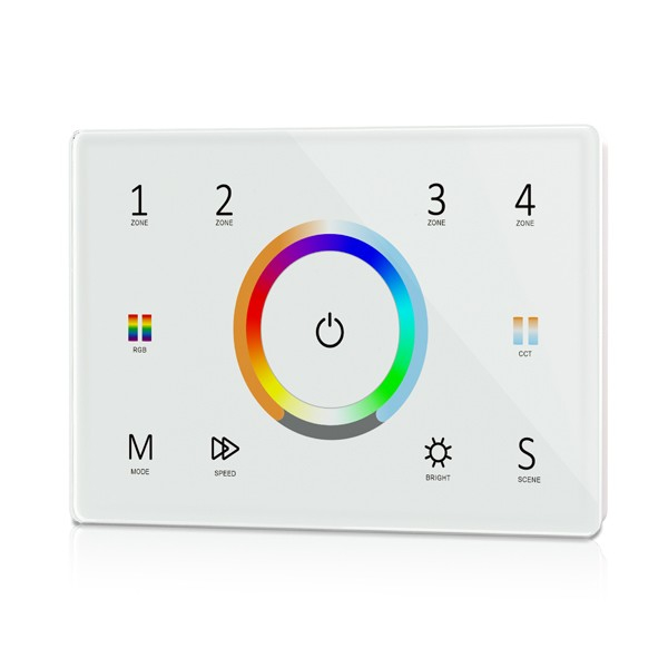 DMX MASTER/RF ΧΩΝΕΥΤΟ "T15(IT)'' ΜΟΝΟΧΡΩΝΟ/CCT/RGB/RGBW/RGB+CCT 100-240VAC 4 ΔΙΑΔΡΟΜΕΣ