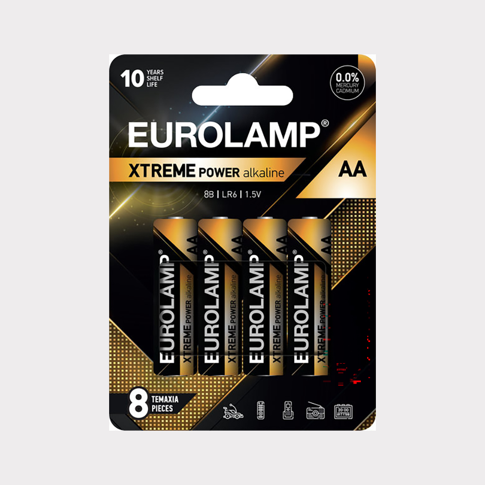 ΜΠΑΤΑΡΙΑ EXTREME ΑΑ (LR6) 8τμχ 1,5V