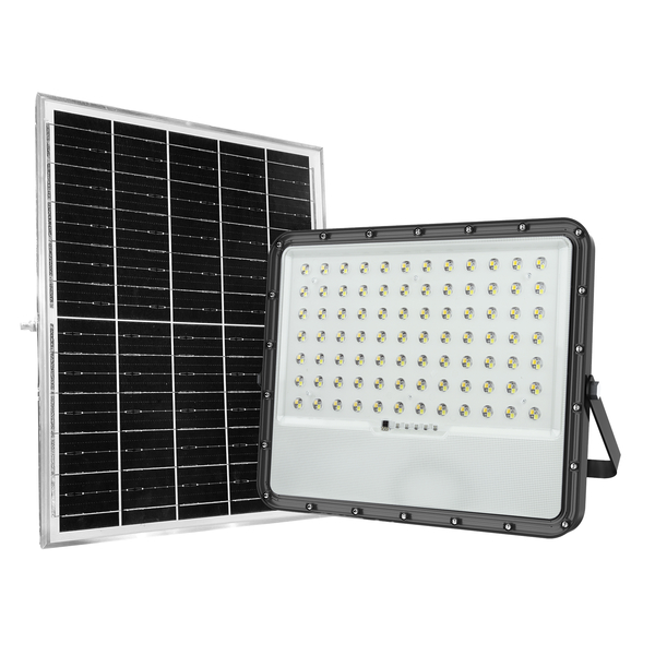ΠΡΟΒΟΛΕΑΣ LED SMD ΗΛΙΑΚΟΣ ΑΛΟΥΜΙΝΙΟΥ 300W 3CCT IP66 ΜΑΥΡΟΣ PLUS