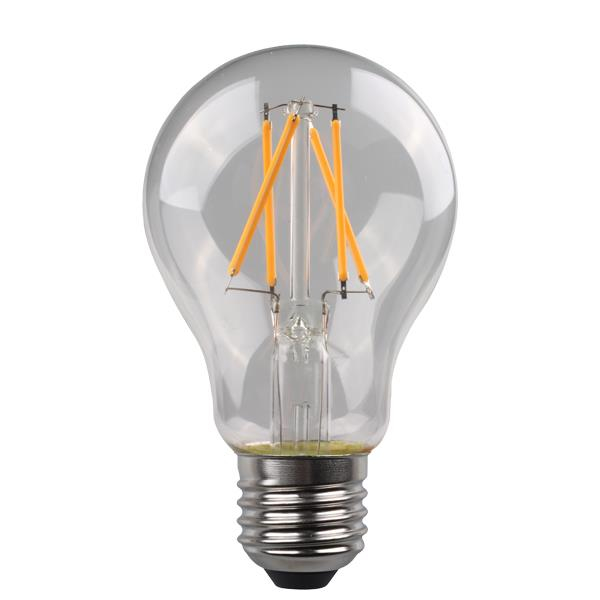 ΛΑΜΠΑ LED ΚΟΙΝΗ CROSSED FILAMENT 4.2W 480lm E27 6500K 220-240V CLEAR