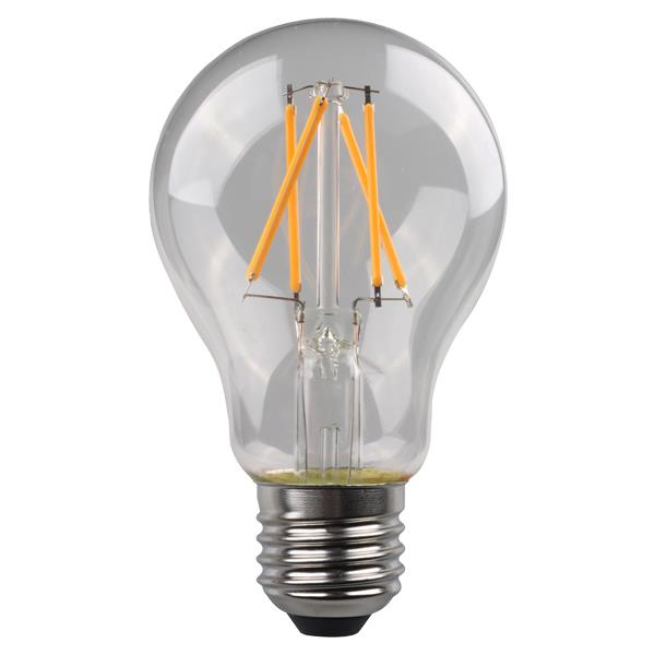 ΛΑΜΠΑ LED ΚΟΙΝΗ CROSSED FILAMENT 4.2W 480lm E27 4000K 220-240V CLEAR