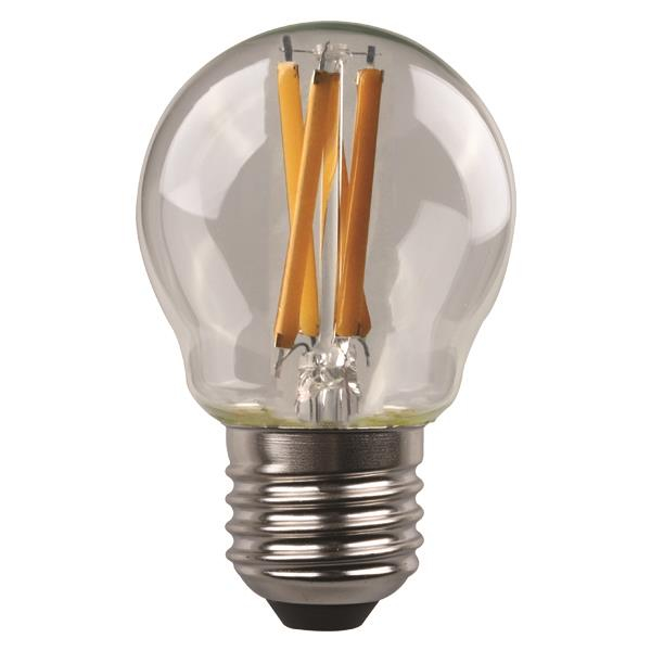 ΛΑΜΠΑ LED ΣΦΑΙΡΙΚΗ CROSSED FILAMENT 4.2W 480lm E27 2700K 220-240V