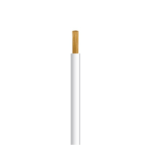 ΚΑΛΩΔΙΟ NYAF ΗΟ5V-K 1Χ1mm² ΛΕΥΚΟ (100m/Roll)