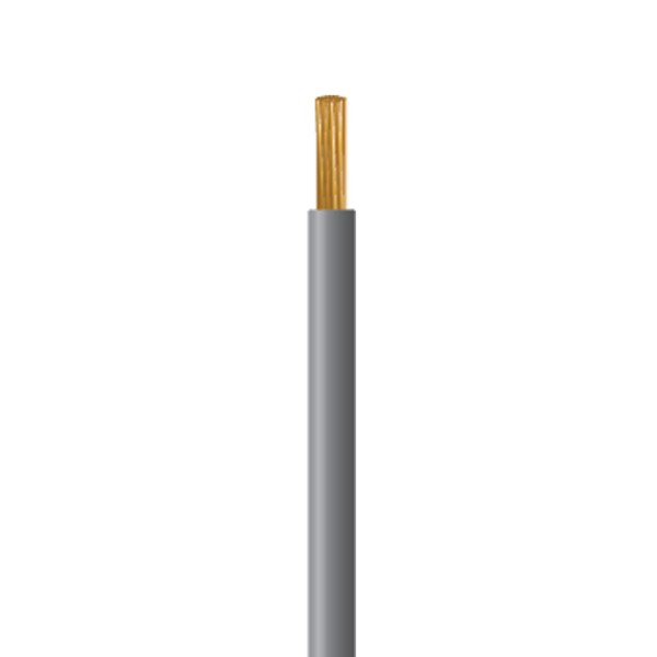 ΚΑΛΩΔΙΟ NYAF ΗΟ5V-K 1Χ1mm² ΓΚΡΙ (100m/Roll)
