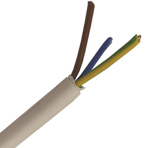 ΚΑΛΩΔΙΟ NYΜ A05VV-U 3Χ1,5mm² ΛΕΥΚΟ(1250m/Drum)