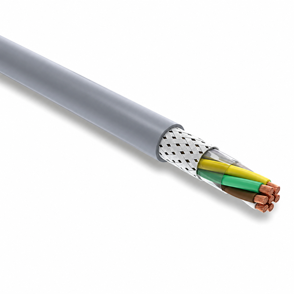 ΚΑΛΩΔΙΑ LIYCY 550 DIN 47100 2X1mm² ΓΚΡΙ (1000m/Drum)