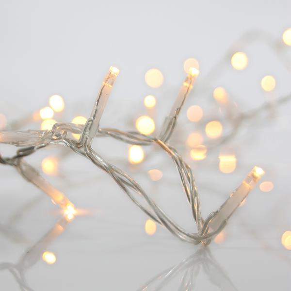 XMAS ΛΑΜΠΑΚΙ ΒΡΟΧΗ 360 LED 3mm 31V ΜΕΤΑΣΧΗΜΑΤΙΣΤΗ ΣΤΑΘΕΡΟ ΔΙΑΦΑΝΟ PVC ΚΑΛΩΔΙΟ ΘΕΡΜΟ ΛΕΥΚΟ LED (H52 x W1185cm 7/2/6/3) ΠΑΡΟΧΗ 3m IP44