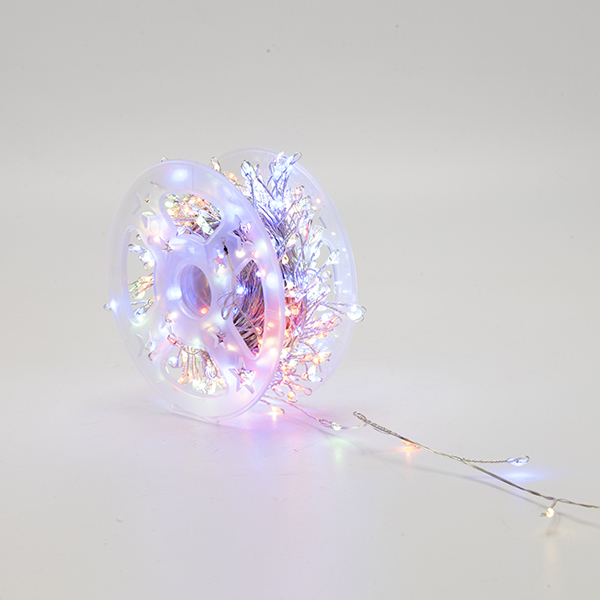 XMAS ΛΑΜΠΑΚΙ CLUSTER 20m 400 MINI LED ΜΕΤΑΣΧΗΜΑΤΙΣΤΗ ΜΕ 8 ΠΡΟΓΡΑΜΜΑΤΑ & ΜΝΗΜΗ ΑΣΗΜΙ ΧΑΛΚΙΝΟ ΚΑΛΩΔΙΟ ΧΡΩΜΑΤΙΣΤΟ LED ΠΑΡΟΧΗ 3m IP44 ROLL PACK