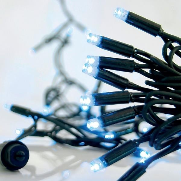 XMAS ΛΑΜΠΑΚΙ ΣΕΙΡΑ 100 LED 5mm ΜΕ ΚΑΛΥΜΜΑ 230V 2 ΕΠΕΚΤΑΣΕΙΣ ΕΩΣ 9 ΣΕΤ ΠΡΑΣΙΝΟ ΚΑΟΥΤΣΟΥΚ ΚΑΛΩΔΙΟ ΜΠΛΕ LED ANA 10cm ΙΡ65 (ΧΩΡΙΣ ΠΑΡΟΧΗ)