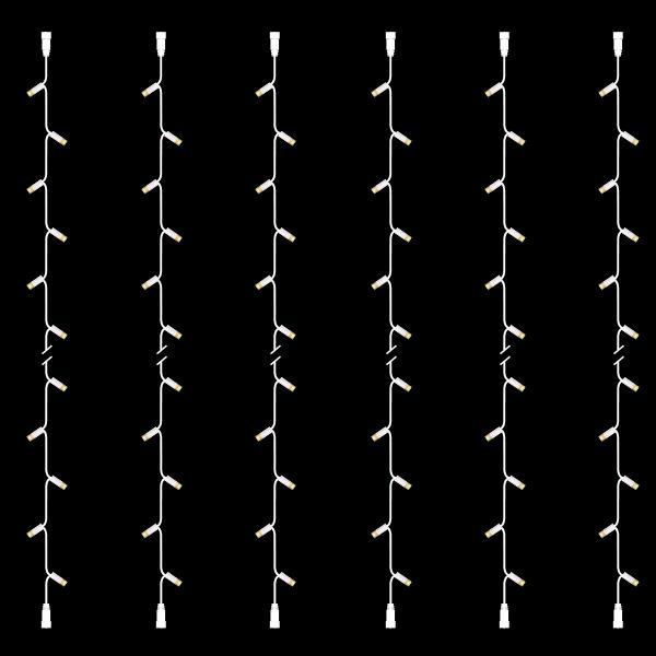 XMAS DIY ΛΑΜΠΑΚΙ ΣΕΙΡΑ ΣΕΤ 6τμχ 20 LED 2 ΕΠΕΚΤΑΣΕΙΣ ΛΕΥΚΟ ΚΑΟΥΤΣΟΥΚ ΚΑΛΩΔΙΟ ΘΕΡΜO ΛΕΥΚO LED ΑΝΑ 10cm ΙΡ65