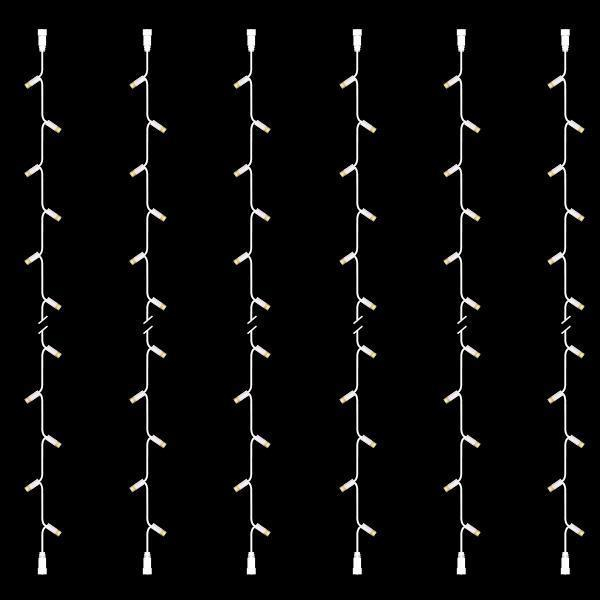 XMAS DIY ΛΑΜΠΑΚΙ ΣΕΙΡΑ ΣΕΤ 6τμχ 30 LED 2 ΕΠΕΚΤΑΣΕΙΣ ΛΕΥΚΟ ΚΑΟΥΤΣΟΥΚ ΚΑΛΩΔΙΟ ΘΕΡΜO ΛΕΥΚO LED ΑΝΑ 10cm ΙΡ65