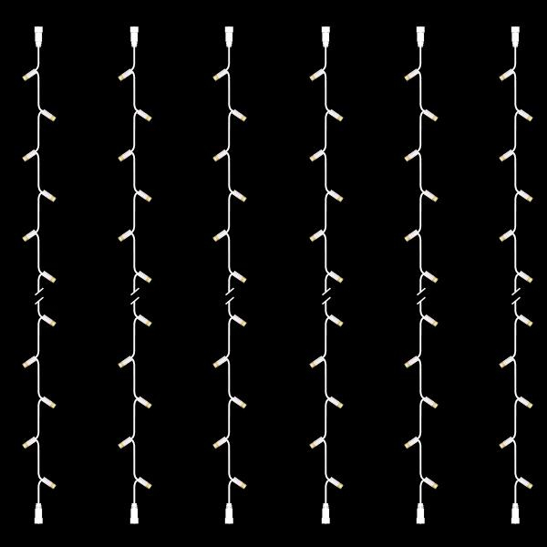 ΣΕΙΡΑ, DIY ΣΕΤ 6 ΤΜΧ, 30 LED, ΛΕΥΚΟ ΚΑΟΥΤΣΟΥΚ ΚΑΛΩΔΙΟ, 2 ΕΠΕΚΤΑΣΕΙΣ, ΘΕΡΜO ΛΕΥΚO LED ΑΝΑ 10cm, ΙΡ65