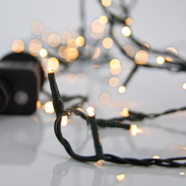 XMAS ΛΑΜΠΑΚΙ ΣΕΙΡΑ 240 LED 3mm 31V ΜΕΤΑΣΧΗΜΑΤΙΣΤΗ ΜΕ 8 ΠΡΟΓΡΑΜΜΑΤΑ & ΜΝΗΜΗ ΠΡΑΣΙΝΟ PVC ΚΑΛΩΔΙΟ ΘΕΡΜΟ ΛΕΥΚΟ LED ΑΝΑ 5cm ΠΑΡΟΧΗ 3m ΙΡ44