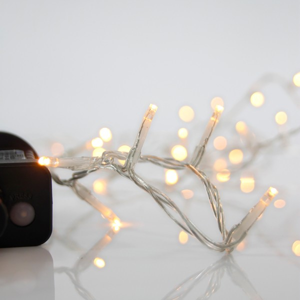 XMAS ΛΑΜΠΑΚΙ ΣΕΙΡΑ 700 LED 3mm 31V ΜΕΤΑΣΧΗΜΑΤΙΣΤΗ ΜΕ 8 ΠΡΟΓΡΑΜΜΑΤΑ & ΜΝΗΜΗ ΔΙΑΦΑΝΟ PVC ΚΑΛΩΔΙΟ ΘΕΡΜΟ ΛΕΥΚΟ LED ΑΝΑ 5cm ΠΑΡΟΧΗ 3m ΙΡ44