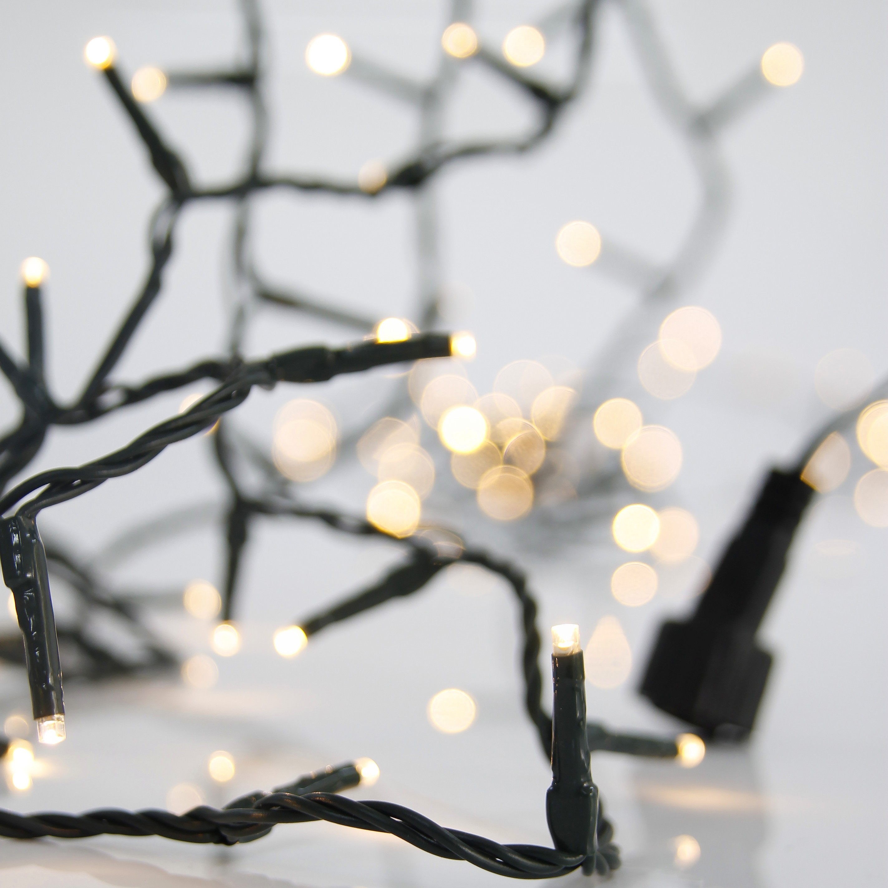 XMAS ΛΑΜΠΑΚΙ ΣΕΙΡΑ 100 LED 3mm 31V ΜΕΤΑΣΧΗΜΑΤΙΣΤΗ 4 ΕΠΕΚΤΑΣΕΙΣ ΕΩΣ 3 ΣΕΤ ΠΡΑΣΙΝΟ PVC ΚΑΛΩΔΙΟ ΘΕΡΜΟ ΛΕΥΚΟ LED ANA 10cm ΠΑΡΟΧΗ 3m ΙΡ44