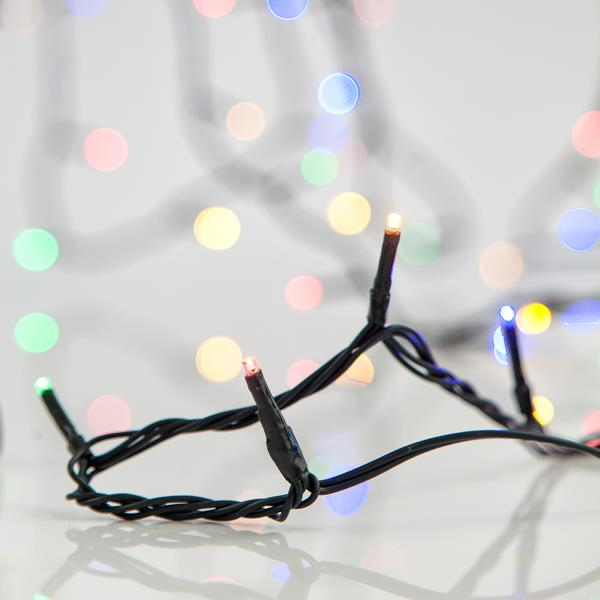 XMAS ΛΑΜΠΑΚΙ ΣΕΙΡΑ 280 LED 3mm 31V ΜΕ 8 ΠΡΟΓΡΑΜΜΑΤΑ 2 ΕΠΕΚΤΑΣΕΙΣ ΕΩΣ 5 ΣΕΤ ΠΡΑΣΙΝΟ PVC ΚΑΛΩΔΙΟ ΧΡΩΜΑΤΙΣΤΟ LED ANA 7.5cm ΙΡ44 (ΧΩΡΙΣ ΜΕΤΑΣΧΗΜΑΤΙΣΤΗ XΩΡΙΣ ΠΑΡΟΧΗ)