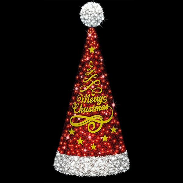 XMAS ΕΠΑΓΓΕΛΜΑΤΙΚΟ ΣΧΕΔΙΟ ΔΕΝΤΡΟ 3D ΚΟΚΚΙΝΟ & ΛΕΥΚΟ LED 350x120cm IP65