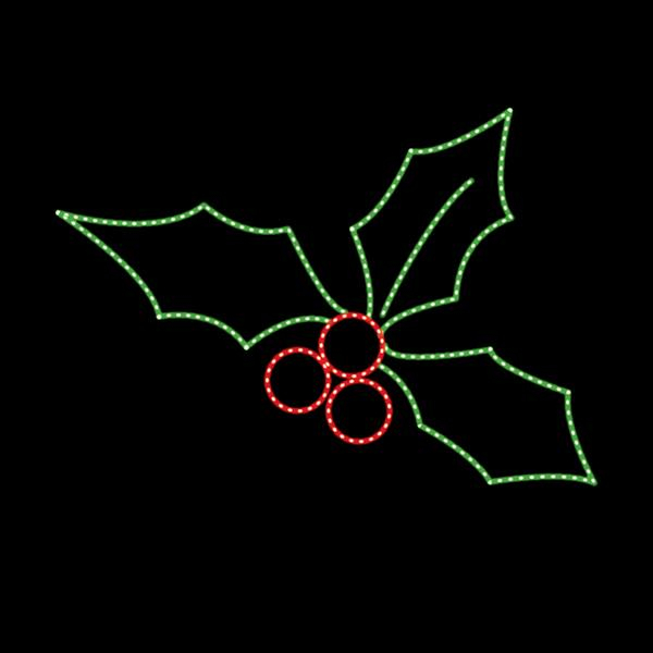 XMAS ΕΠΑΓΓΕΛΜΑΤΙΚΟ ΕΠΙΣΤΗΛΙΟ ΣΧΕΔΙΟ ΓΚΙ 230V KOKKINH & ΠΡΑΣΙΝΗ ΦΩΤΟΣΩΛΗΝΑ 78x65cm IP65
