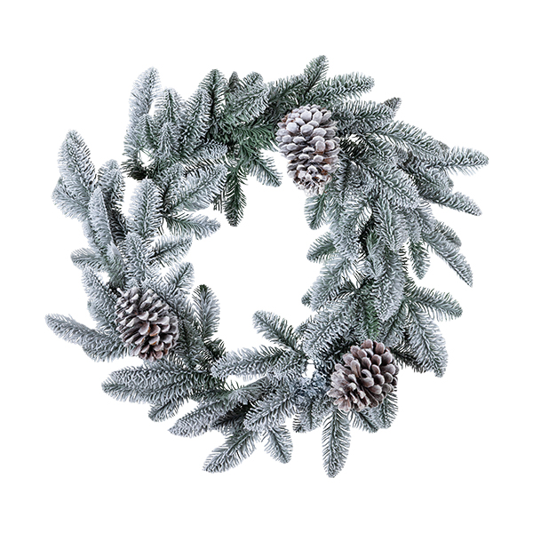 ΣΤΕΦΑΝΙ ΧΙΟΝΙΣΜΕΝΟ FROSTGLOW PE 60cm