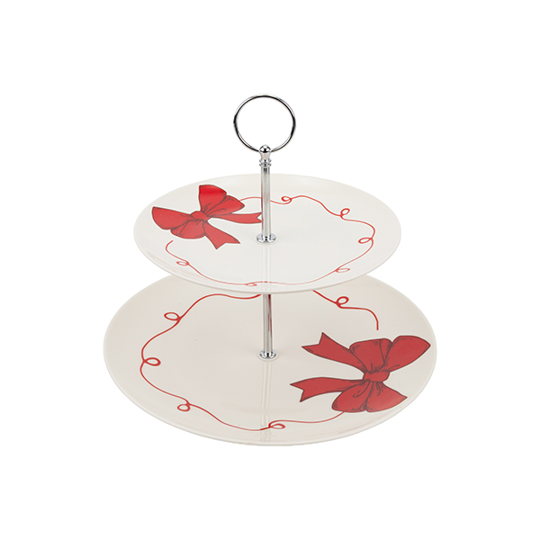ΠΙΑΤΕΛΑ ΔΙΩΡΟΦΗ ΜΕ ΚΟΚΚΙΝΟ ΦΙΟΓΚΟ 26.5cm/20cm