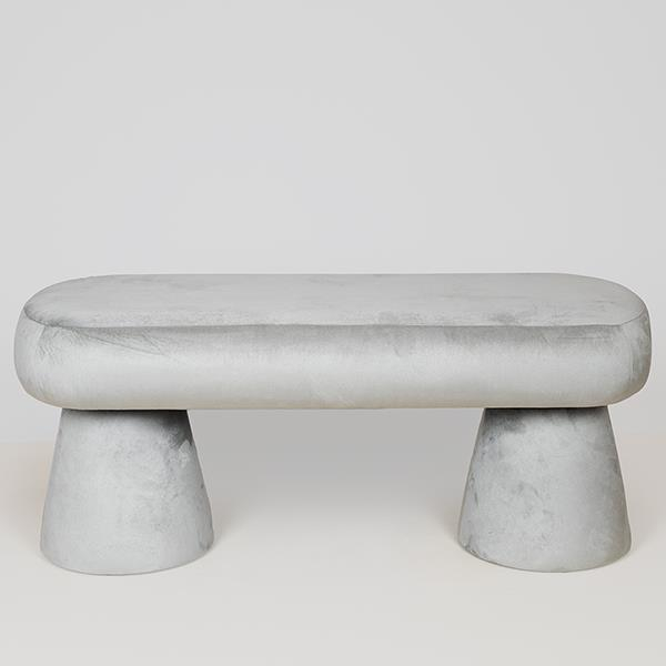 ΤΑΜΠΟΥΡΕ ΒΕΛΟΥΔΟ ΓΚΡΙ 98x37x40cm