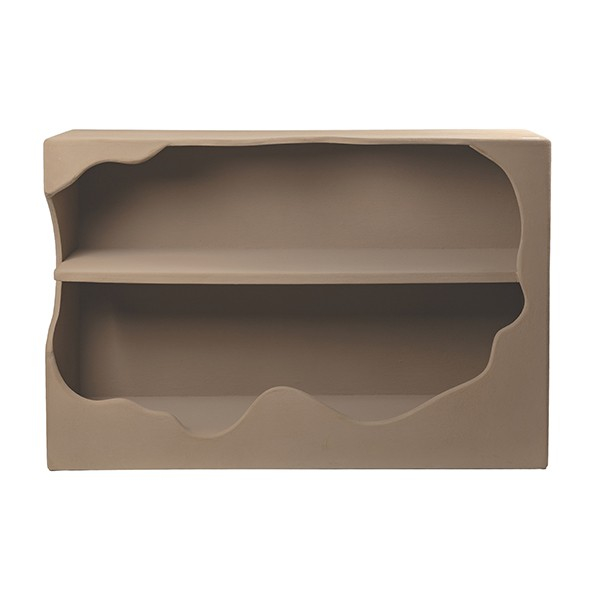 ΡΑΦΙΕΡΑ MDF ΕΚΡΟΥ 120x36.5x82cm