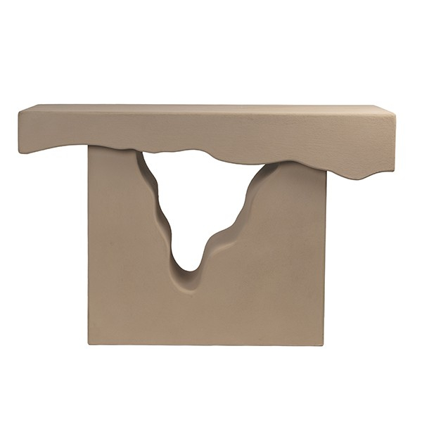 ΚΟΝΣΟΛΑ MDF ΕΚΡΟΥ 120x36x81cm