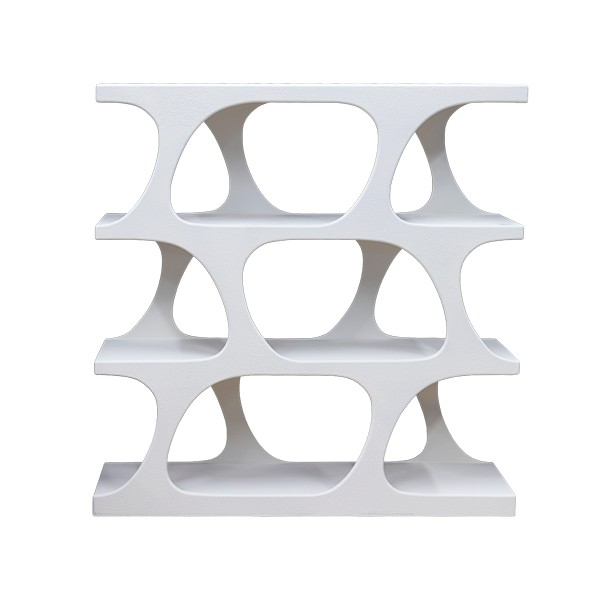 ΡΑΦΙΕΡΑ MDF ΛΕΥΚΗ 120x34x121cm