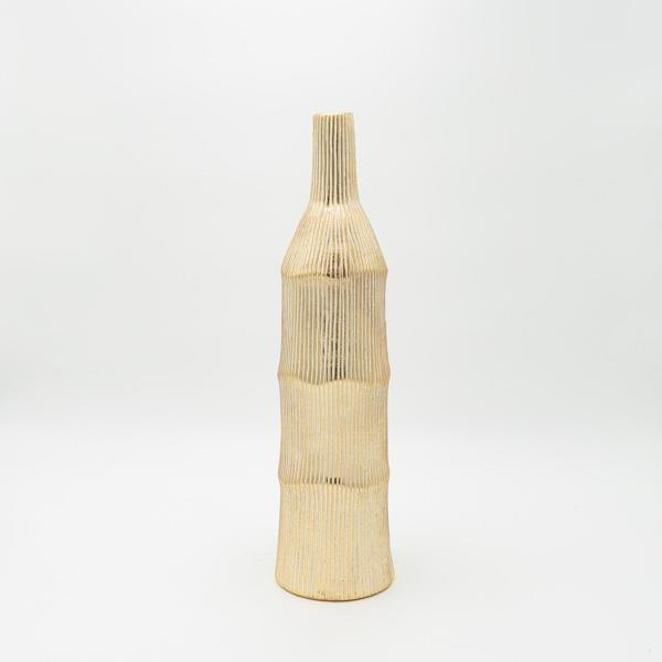 ΒΑΖΟ - ΜΠΟΥΚΑΛΙ ΠΟΛΥΡΕΖΙΝ ΧΡΥΣΟ 10x10x39.5cm