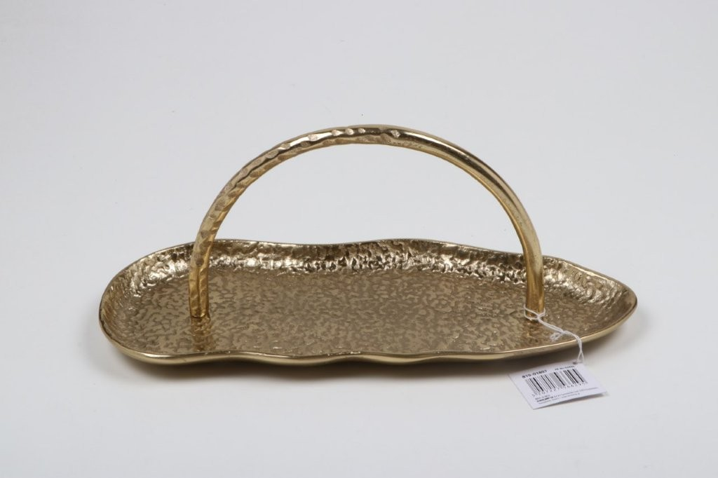 ΔΙΣΚΟΣ ΜΕΤΑΛΛΙΚΟΣ ΧΡΥΣΟΣ 36.5x15x14cm